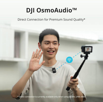 DJI Osmo Action 4 Essential Combo, 4K/120fps Waterproof Action Camera with a 1/1.3-Inch Sensor, Stunning Low-Light Imaging,10-bit & D-Log M Color Performance, Long-Lasting 160 Mins, Outdoor Camera