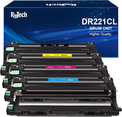 DR221CL Drum Unit Replacement Compatible for Brother DR221 DR-221CL DR221CL Drum Sets Unit to use with HL-3140CW HL-3170CDW HL-3180CDW MFC-9130CW MFC-9330CDW